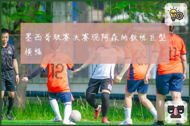 墨西哥联赛决赛现阿森纳教练巨型横幅